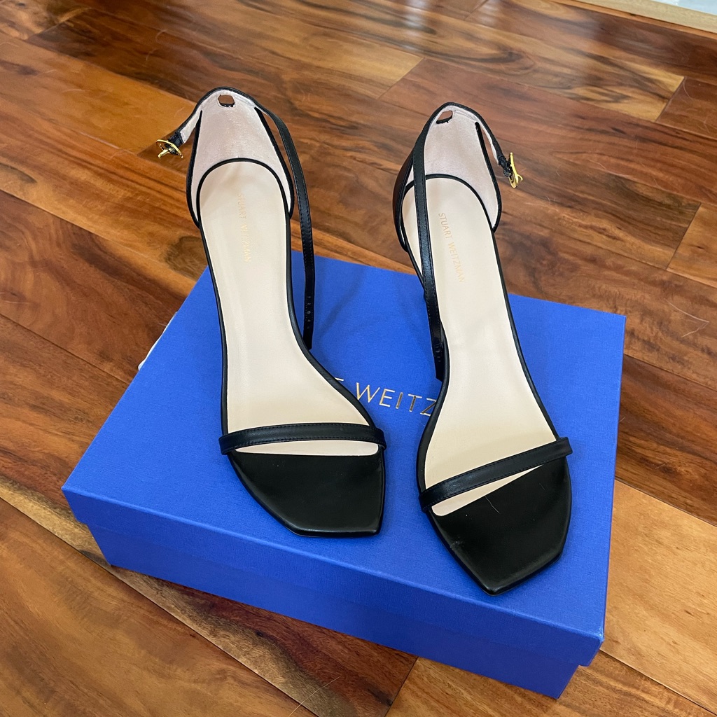 Stuart Weitzman Black Sandals